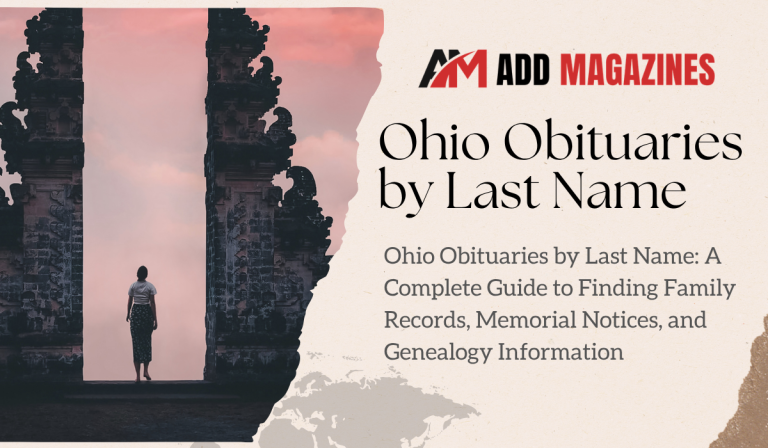 Ohio Obituaries by Last Name